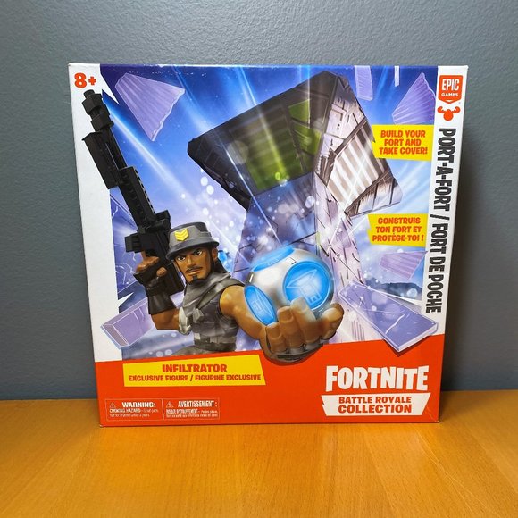 Fortnite Battle Royale Collection: Port-A-Fort Playset & Infiltrator Figure - Picture 1 of 3